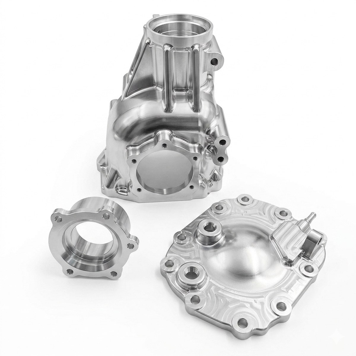 CNC Aluminum Structural Parts Batch — EKINSUN custom manufacturing case photo