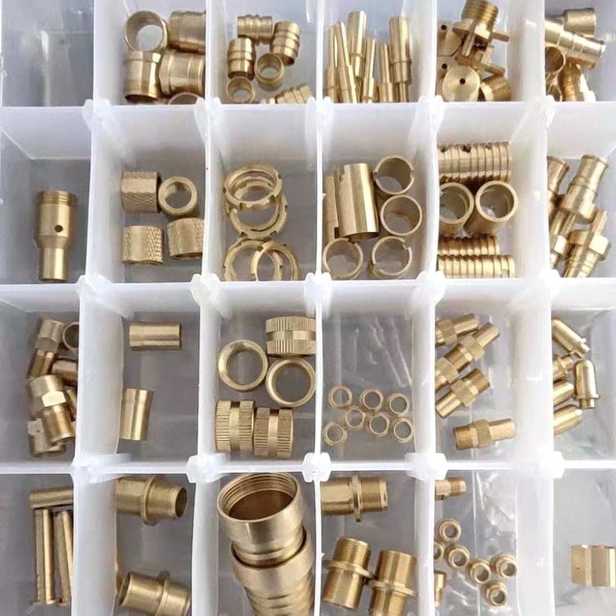 Brass fittings 8 variants NPT BSP custom thread CNC turned