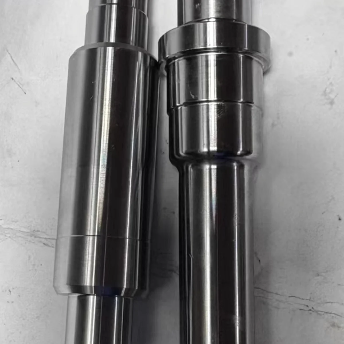 Deep hole precision shaft pair stainless CNC machined