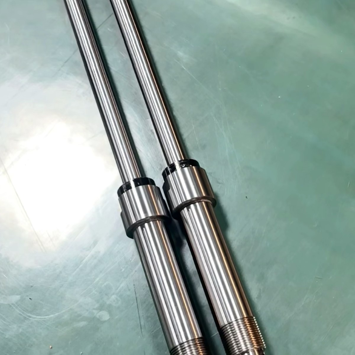 Stainless 316L precision shaft h6 tolerance keyway milled