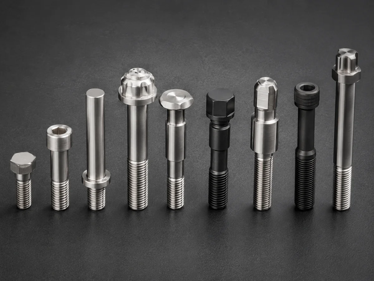 Custom bolts and screws in special lengths and head types, steel and stainless — EKINSUN