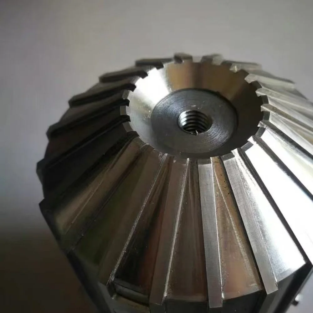 Machined steel turbine impeller with freeform blades — the kind of complex geometry that requires 3D scanning rather than hand measurement to reverse engineer