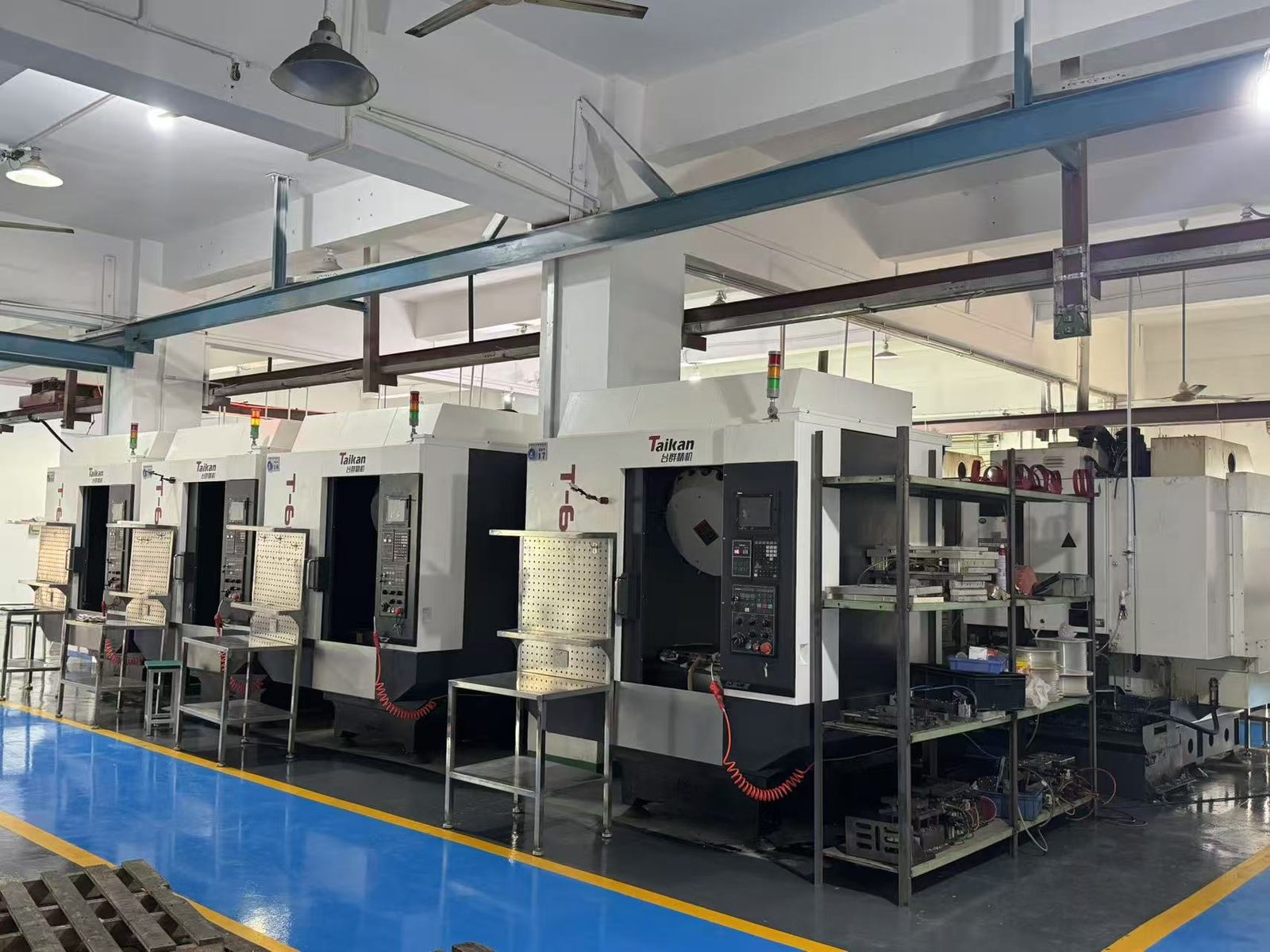 EKINSUN factory — Taikan CNC machining centers in Guangdong China
