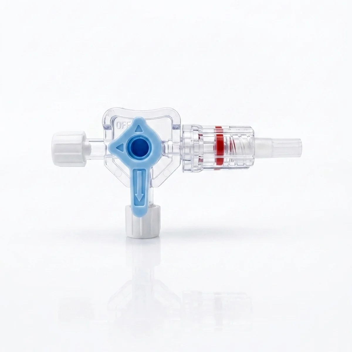 Custom 3-way stopcock Luer lock medical grade polycarbonate — EKINSUN OEM China