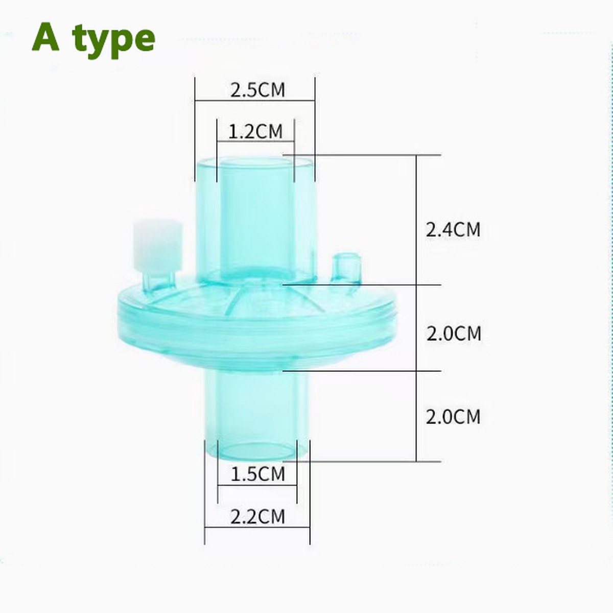Custom Luer lock connector medical grade polycarbonate ISO 80369 — EKINSUN injection molding